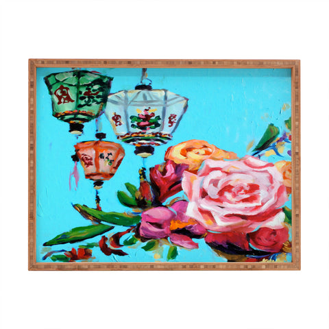 Jenny Grumbles Shanghai Blossom Rectangular Tray
