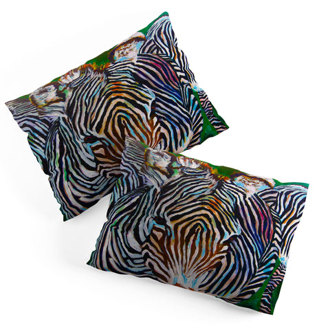 Jenny Grumbles Study In Stripes Pillow Shams