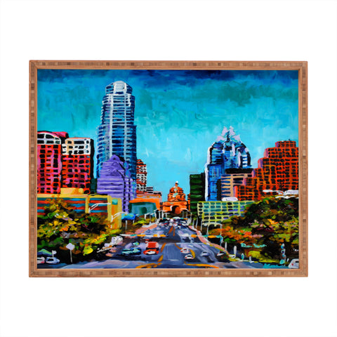 Jenny Grumbles Up South Congress Rectangular Tray