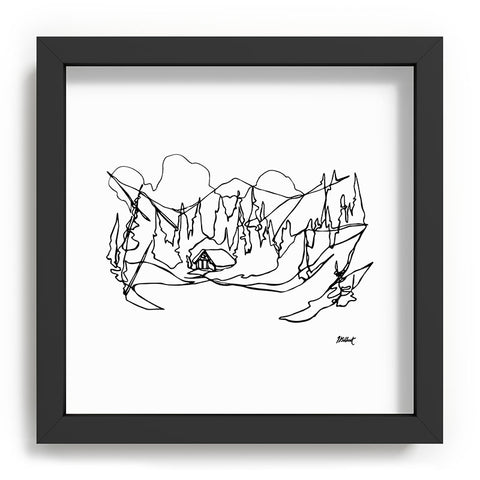 Jessa Gilbert Cozy Winter Cabin Recessed Framing Square