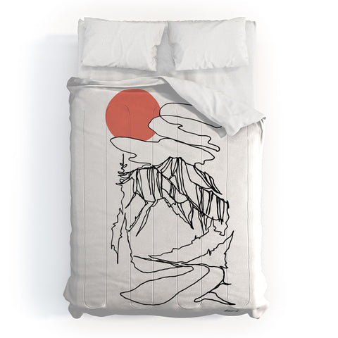 Jessa Gilbert Road to the Rockies I Comforter