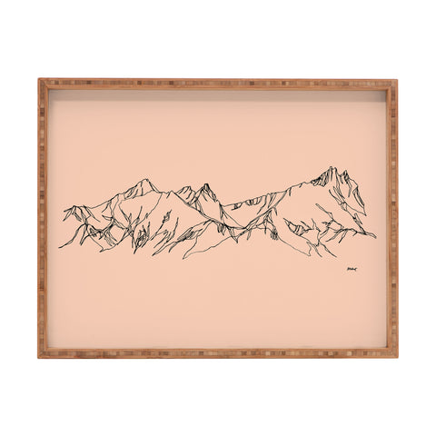 Jessa Gilbert Spring Thaw Rectangular Tray