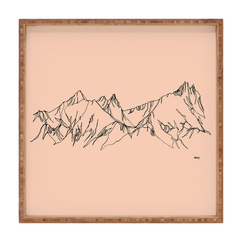 Jessa Gilbert Spring Thaw Square Tray