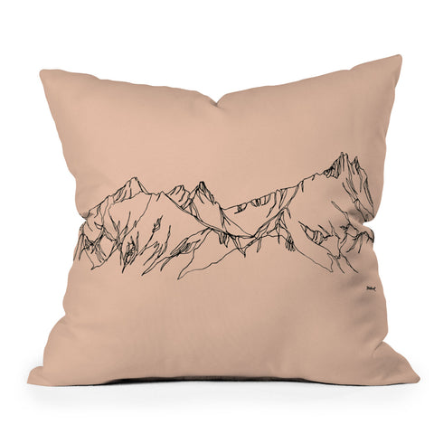 Jessa Gilbert Spring Thaw Throw Pillow