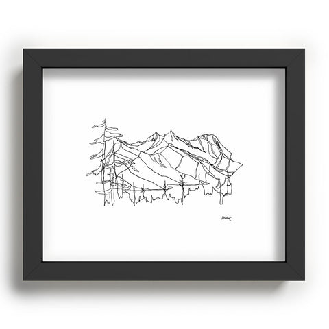 Jessa Gilbert Squamish Summits Recessed Framing Rectangle