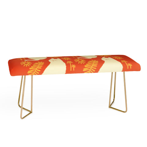 Jimmy Tan Abstraction minimal cat 27 Bench