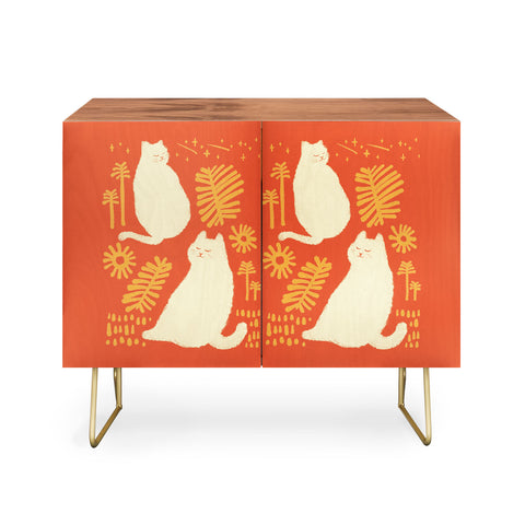 Jimmy Tan Abstraction minimal cat 27 Credenza
