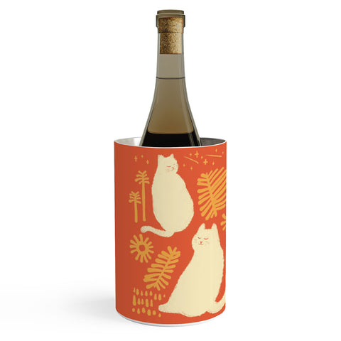 Jimmy Tan Abstraction minimal cat 27 Wine Chiller