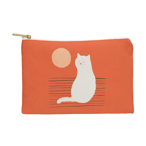 Jimmy Tan Abstraction minimal cat 31 Pouch