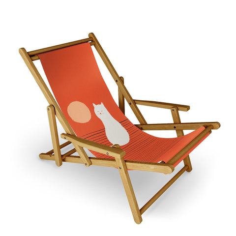 Jimmy Tan Abstraction minimal cat 31 Sling Chair