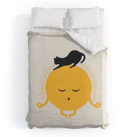 Jimmy Tan Good Meowing 8 soulmate sun me Duvet Cover