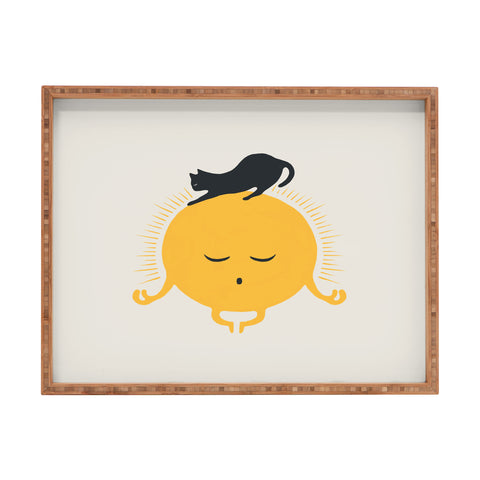 Jimmy Tan Good Meowing 8 soulmate sun me Rectangular Tray