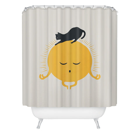 Jimmy Tan Good Meowing 8 soulmate sun me Shower Curtain