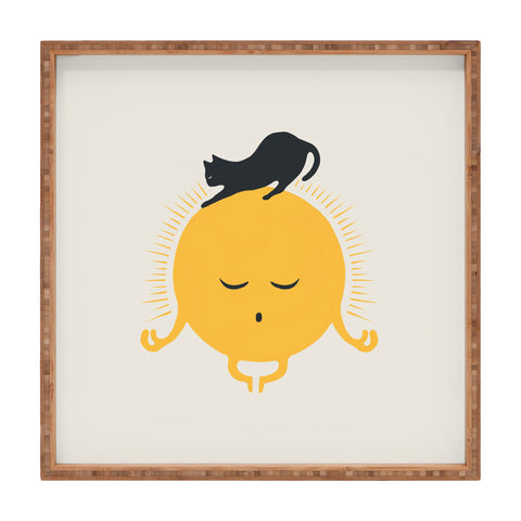 Jimmy Tan Good Meowing 8 soulmate sun me Square Tray