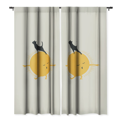 Jimmy Tan Good Meowing 9 yoga warrior II Blackout Non Repeat