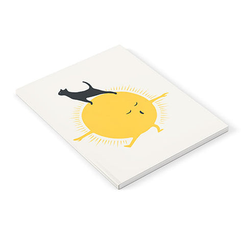 Jimmy Tan Good Meowing 9 yoga warrior II Notebook