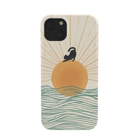 Jimmy Tan Good Morning Meow 7 Sunny Day Phone Case