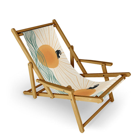 Jimmy Tan Good Morning Meow 7 Sunny Day Sling Chair