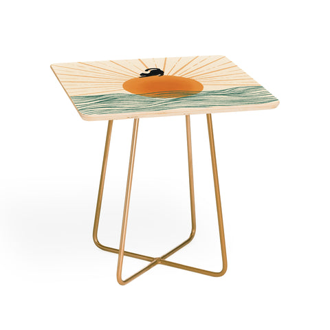Jimmy Tan Good Morning Meow 7 Sunny Day Side Table
