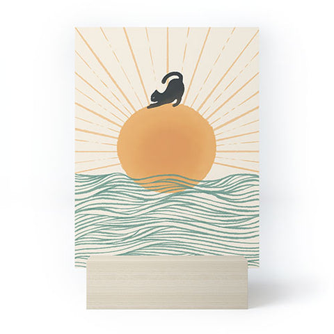 Jimmy Tan Good Morning Meow 7 Sunny Day Mini Art Print
