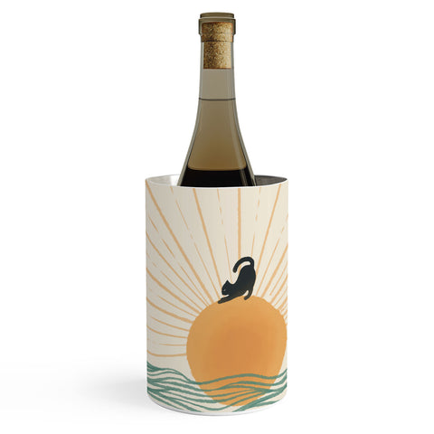 Jimmy Tan Good Morning Meow 7 Sunny Day Wine Chiller