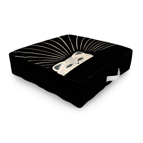 Jimmy Tan Good Morning son Kitty 2 Outdoor Floor Cushion