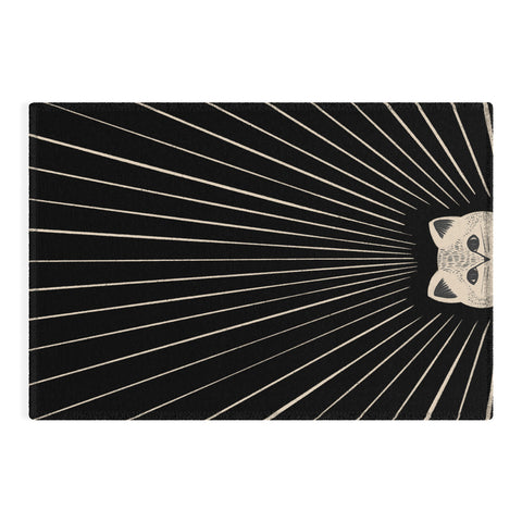 Jimmy Tan Good Morning son Kitty 2 Outdoor Rug