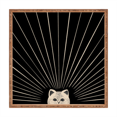 Jimmy Tan Good Morning son Kitty 2 Square Tray