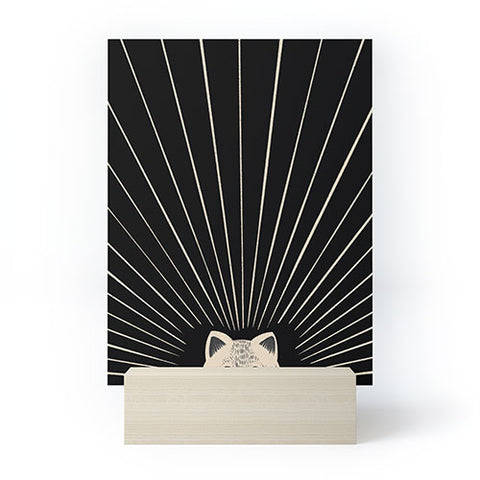 Jimmy Tan Good Morning son Kitty 2 Mini Art Print