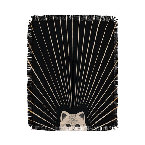 Jimmy Tan Good Morning son Kitty 2 Throw Blanket