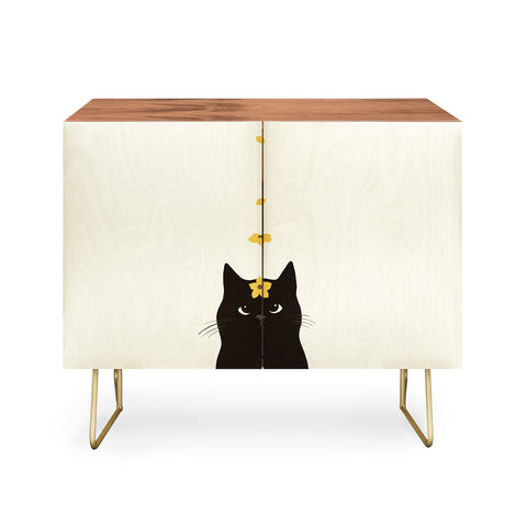 Jimmy Tan Hidden cat 20 spring yellow Credenza