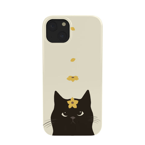 Jimmy Tan Hidden cat 20 spring yellow Phone Case