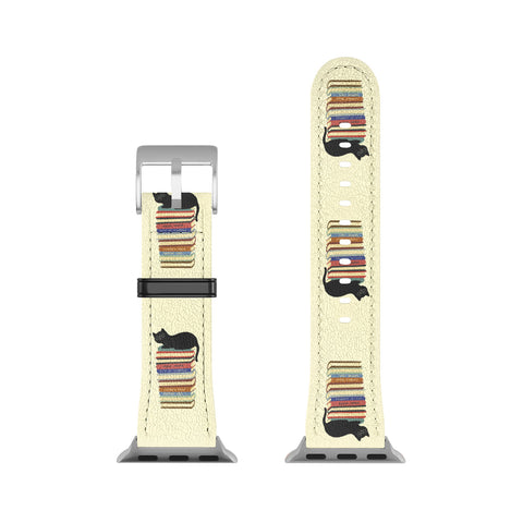 Jimmy Tan Hidden cat 31 reading books Apple Watch Band