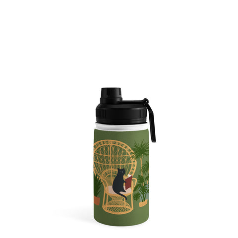 Jimmy Tan Hidden cat 51 private forest Water Bottle
