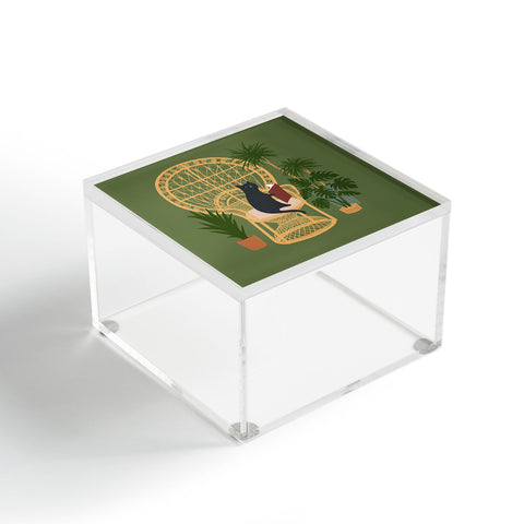 Jimmy Tan Hidden cat 51 private forest Acrylic Box