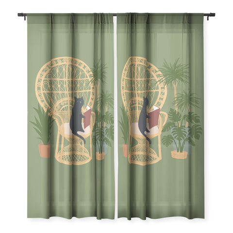 Jimmy Tan Hidden cat 51 private forest Sheer Non Repeat