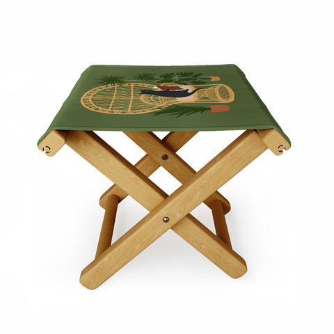 Jimmy Tan Hidden cat 51 private forest Folding Stool