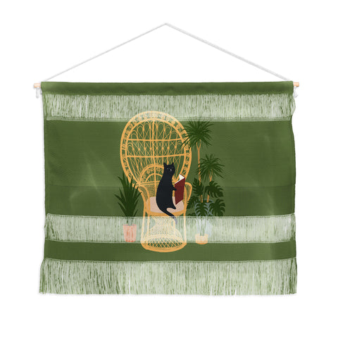 Jimmy Tan Hidden cat 51 private forest Wall Hanging Landscape