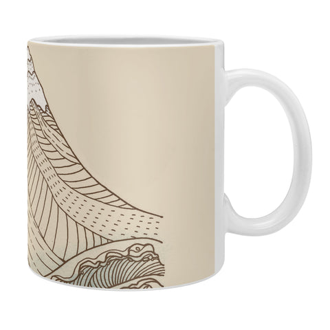 Jimmy Tan Mount Fuji the great wave Coffee Mug