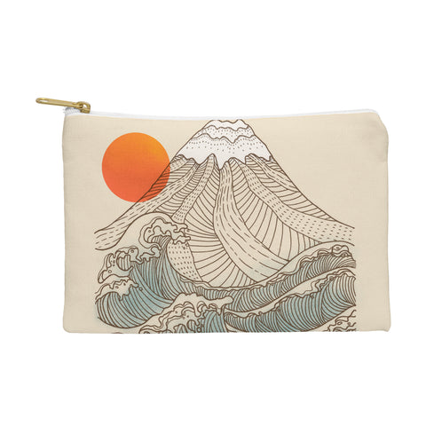 Jimmy Tan Mount Fuji the great wave Pouch