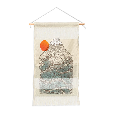 Jimmy Tan Mount Fuji the great wave Wall Hanging Portrait