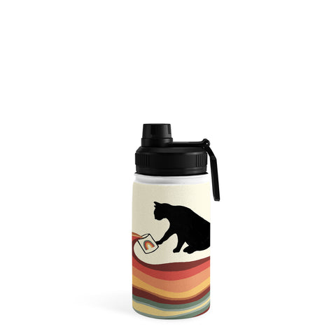 Jimmy Tan Rainbow cat 1 coffee milk drop Water Bottle