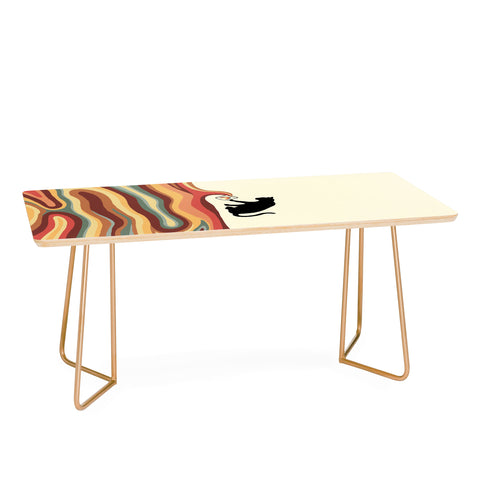 Jimmy Tan Rainbow cat 1 coffee milk drop Coffee Table