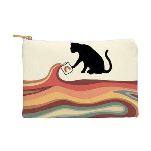 Jimmy Tan Rainbow cat 1 coffee milk drop Pouch