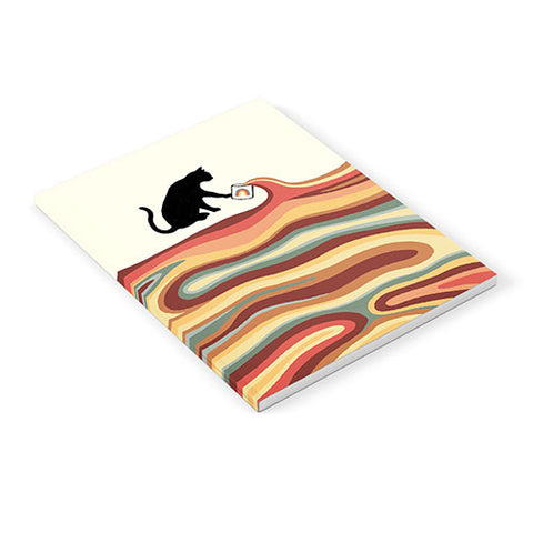 Jimmy Tan Rainbow cat 1 coffee milk drop Notebook