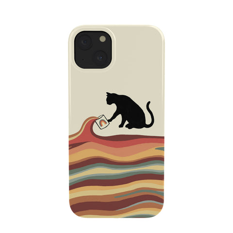 Jimmy Tan Rainbow cat 1 coffee milk drop Phone Case