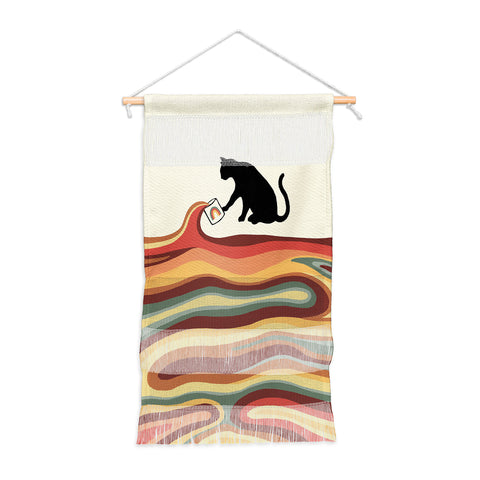 Jimmy Tan Rainbow cat 1 coffee milk drop Wall Hanging Portrait