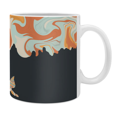 Jimmy Tan Rainbow cat 4 yoga meow Coffee Mug