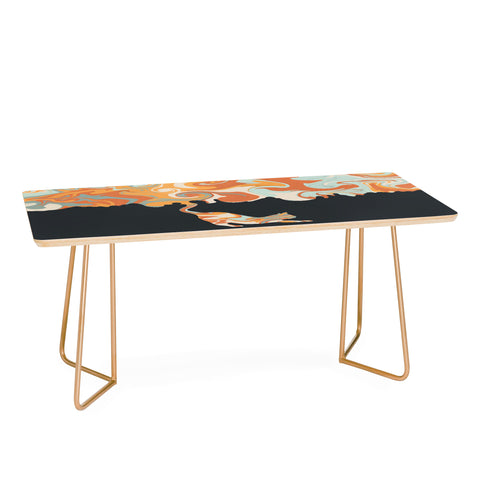 Jimmy Tan Rainbow cat 4 yoga meow Coffee Table