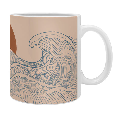 Jimmy Tan Vintage abstract landscape Coffee Mug